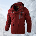 Verasmode-Men Jackets-Modische, warme und wetterfeste Winterjacke für jeden Anlass