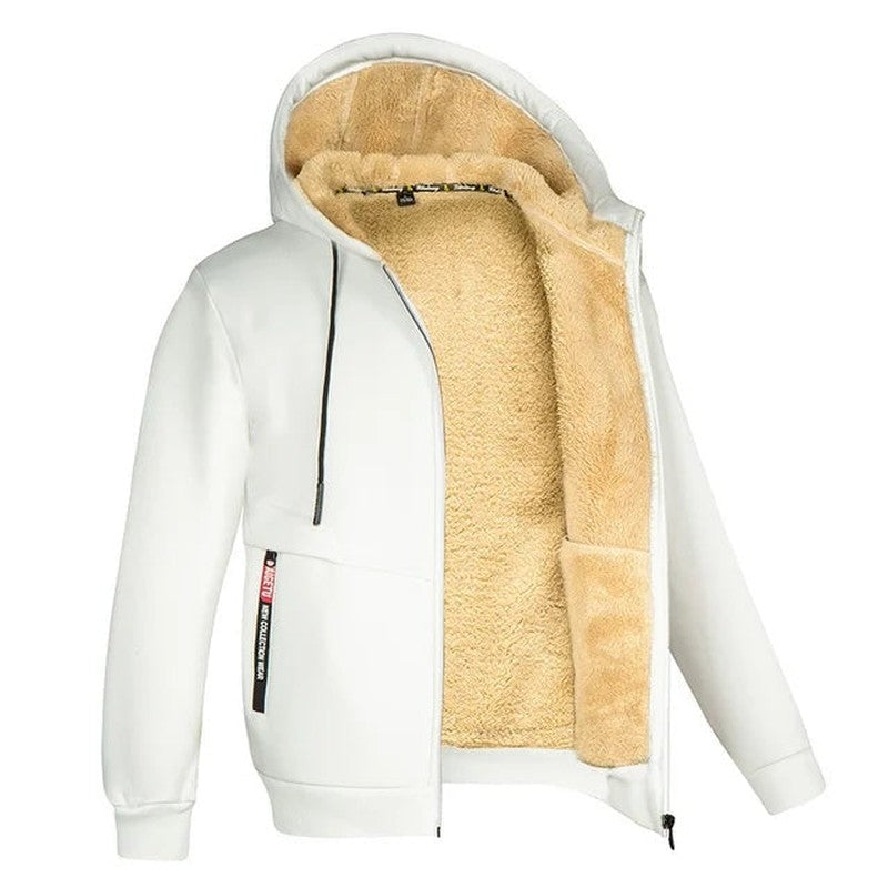 Verasmode-Men Jackets-Philippe - Bequeme wattierte Fleecejacke für Herren im modernen Design